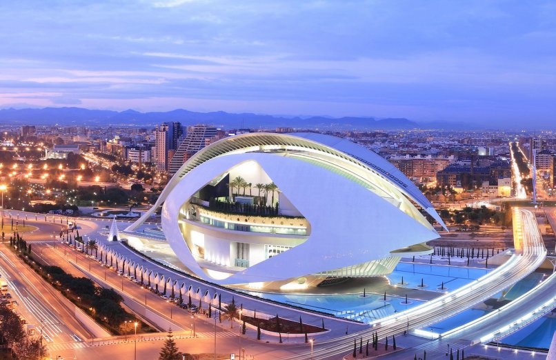 Город искусств и наук в Валенсии