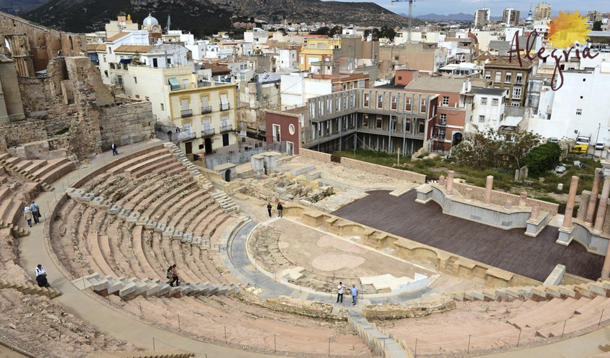 Kolmas nähtävyys lähellä Torreviejaa - Cartagena