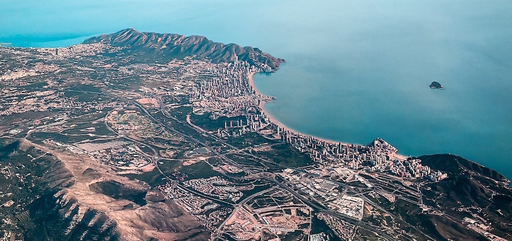 Benidorm districts and neighborhoods