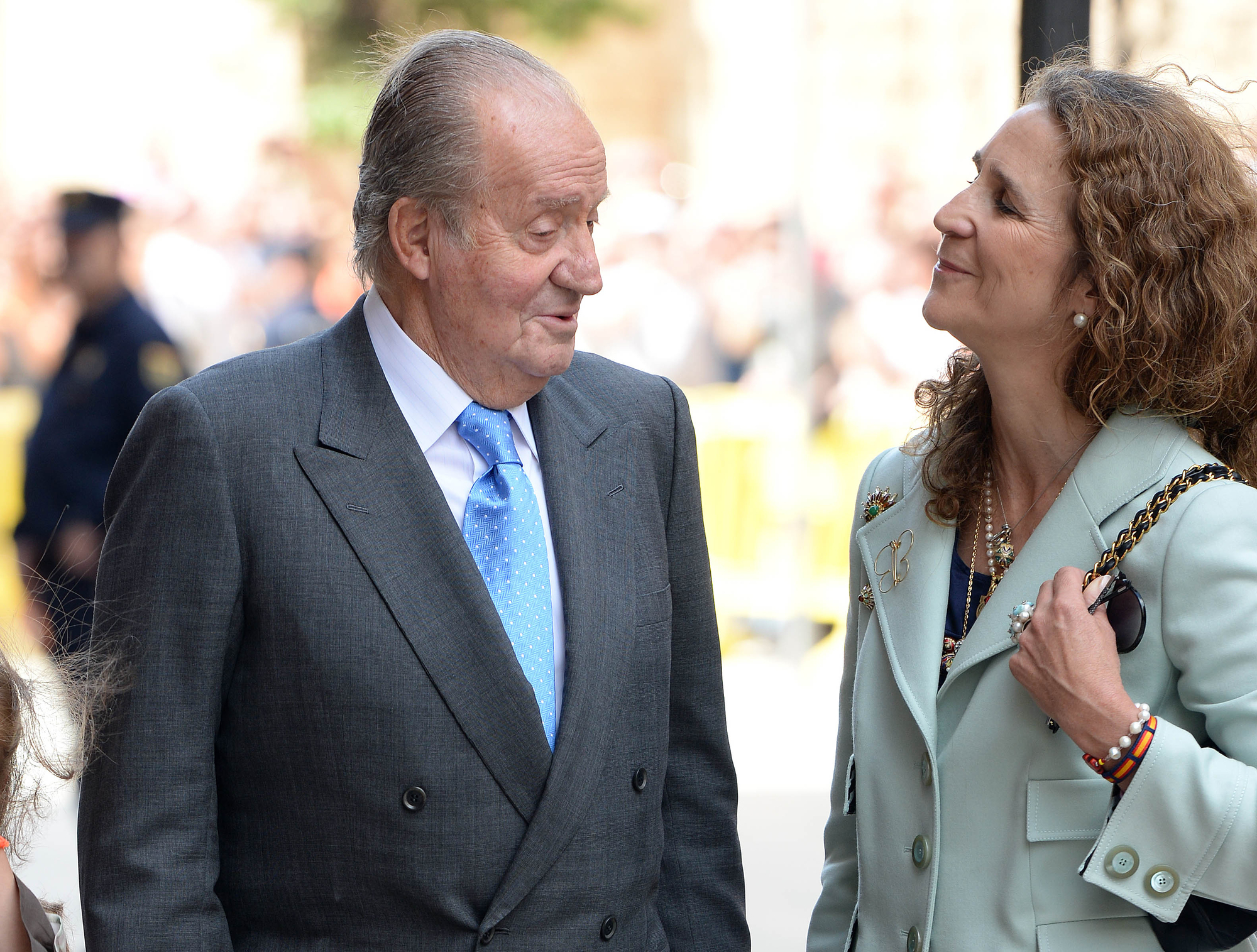 Почетный монарх Хуан Карлос и Королева София